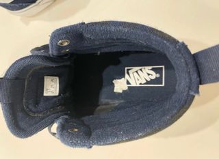 Zapatillas Vans Altas Azul Marino