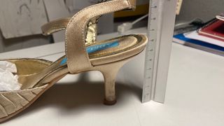 Zapatos de madrina o fiesta Adela Gil dorado