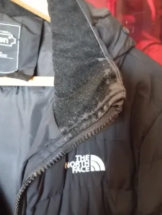 Abrigo "The North Face" Negro Talla L Mujer.