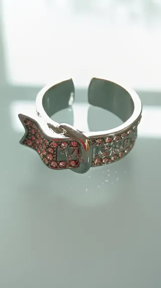 Anillo Vivienne Westwood Cinturón Circonitas
