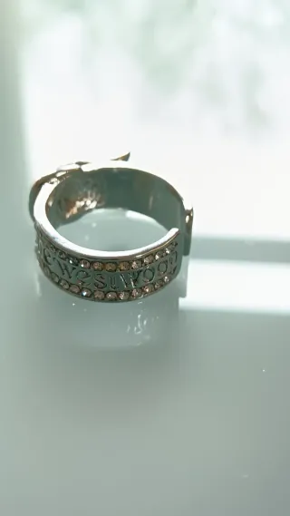 Anillo Vivienne Westwood Cinturón Circonitas
