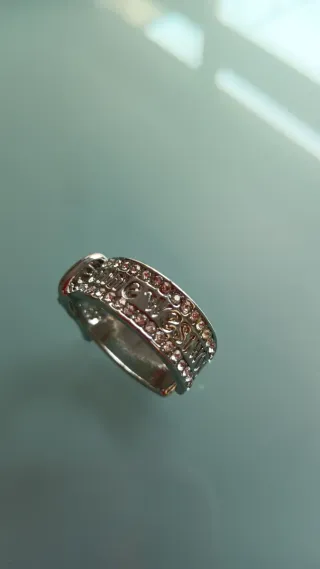 Anillo Vivienne Westwood Cinturón Circonitas