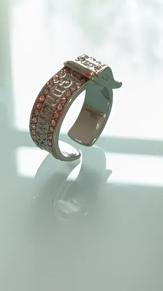 Anillo Vivienne Westwood Cinturón Circonitas