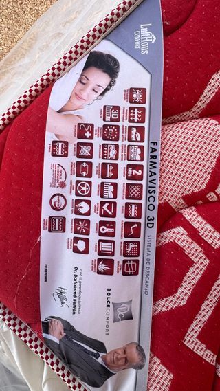 Colchón viscoelástico Carbon