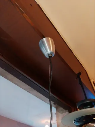 Lampadario arancio design moderno