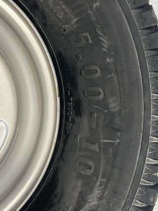 3 RUEDAS COMPLETAS 500-10.remolque 4 tornillos