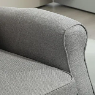 Sillón Relax Reclinable Manual Gris