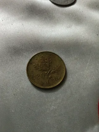 Moneta antica 120 Lire 1976