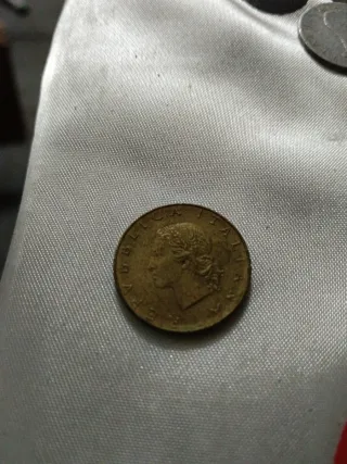 Moneta antica 120 Lire 1976