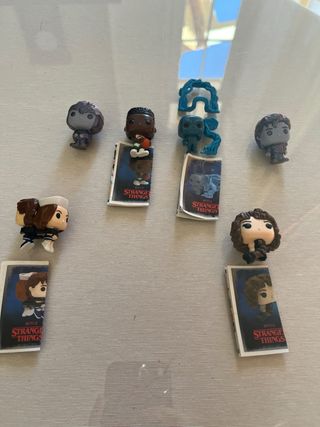 Lote 6 Funkos Stranger Things Kinder joy