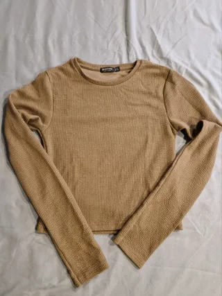 Camiseta manga larga Stradivarius Talla S