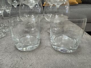 Lote copas y vasos cristal varios modelos