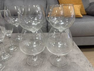 Lote copas y vasos cristal varios modelos