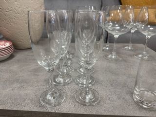 Lote copas y vasos cristal varios modelos