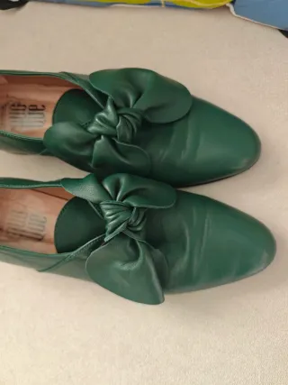 Zapatillas Hispanitas Beige y Blancas