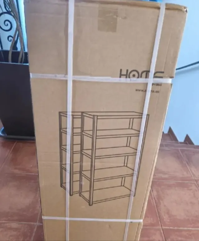 2 Estanterías metálicas 180cm