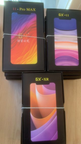 GX Pantallas iPhone 11 Pro MAX, 11, XR