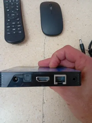 TV Box X88 PRO 12 con mando y ratón