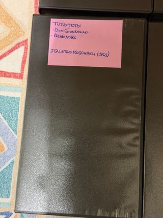 VHS PROGRAMMI TV TOTÒ + TOTÓ 100 documentario raro