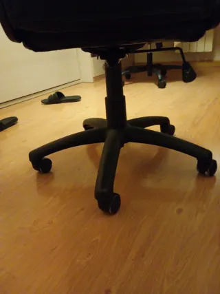 Silla de estudio/escritorio negra