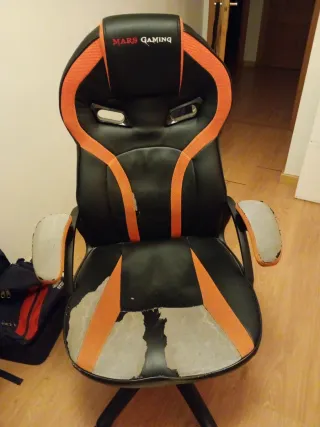 Silla de estudio/escritorio negra