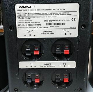 Bose Acoustimass 5 Series III Altavoces +subwoofer