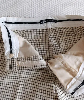 Pantalón recto Talla S