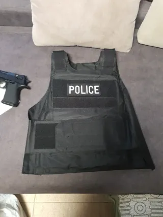 Chaleco táctico para placas