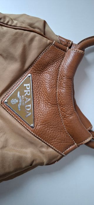 Bolso Prada Beige y Marrón