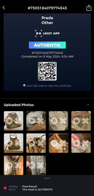 Bolso Prada Beige y Marrón