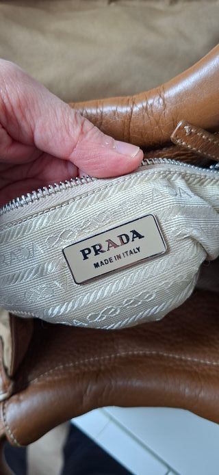 Bolso Prada Beige y Marrón