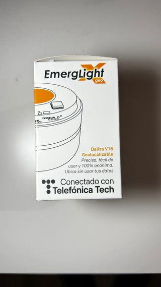 Baliza V16 DGT EmergLight Geo CONEXIÓN CON LA DGT