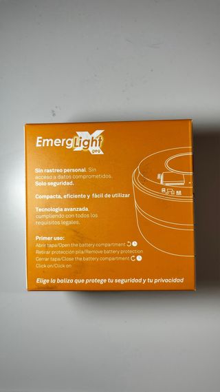 Baliza V16 DGT EmergLight Geo CONEXIÓN CON LA DGT