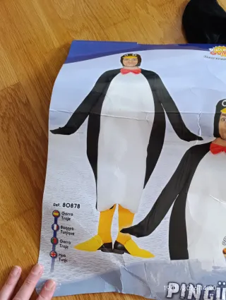 Disfraz Pingüino Talla Única