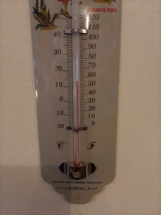 Termometro vintage Huile d'Olive