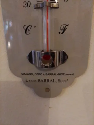 Termometro vintage Huile d'Olive