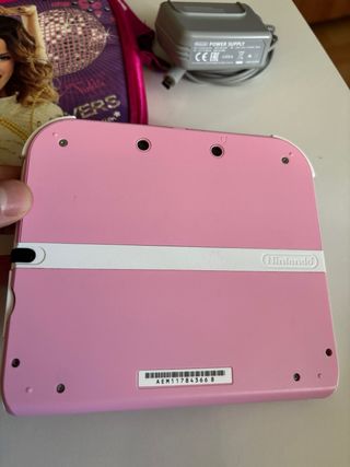 Nintendo 2DS Rosa con custodia e caricatore
