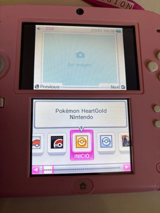 Nintendo 2DS Rosa con custodia e caricatore
