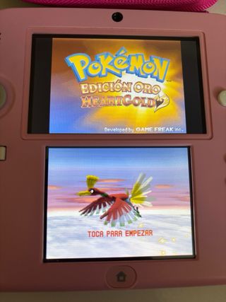 Nintendo 2DS Rosa con custodia e caricatore