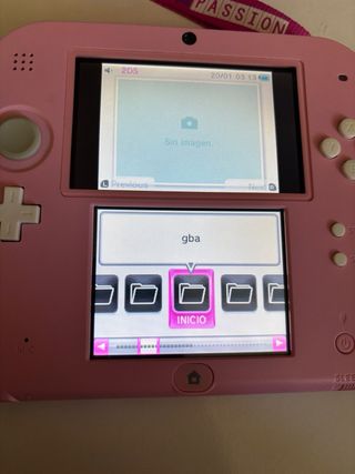 Nintendo 2DS Rosa con custodia e caricatore