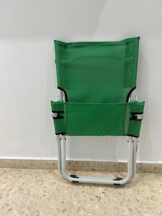 Silla Playa Plegable Verde