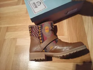 Botines Mustang Étnicos Talla 38