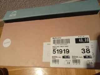 Botines Mustang Étnicos Talla 38