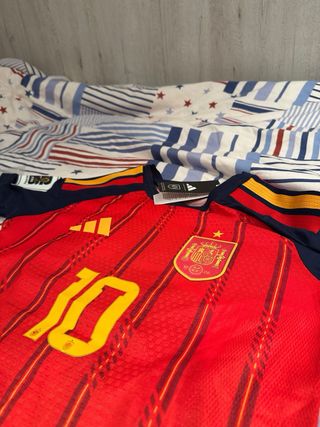 Camiseta Adidas España 10 Roja Oficial mundial