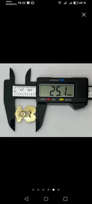 Pendientes Osito Oro 18k Originales