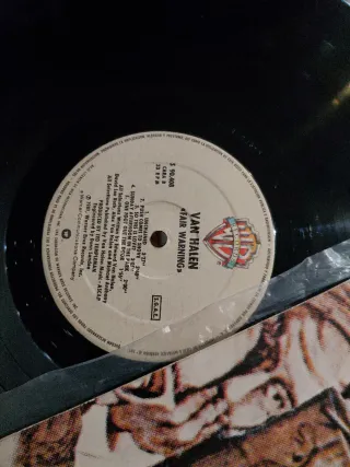 Vinilo Fair Warning Van Halen