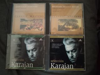 Lote 4 CDs Música Clásica: Karajan