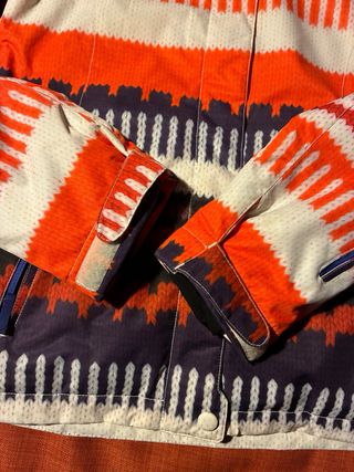 Chaqueta de esquí con estampado nórdico m-l