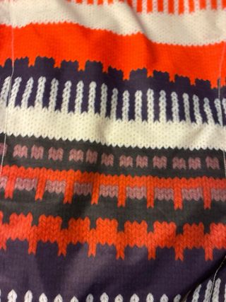 Chaqueta de esquí con estampado nórdico m-l