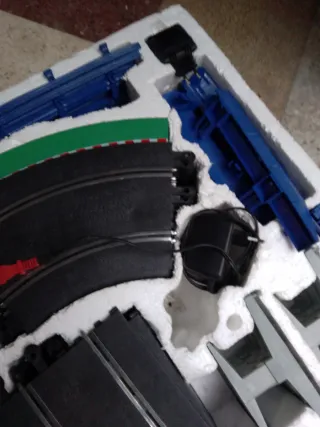 Scalextric antiguo Vía Lider 10 metros